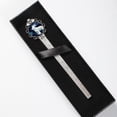 thumbnail image 4 of Starry sky polar bear Silver Lace-Edged Bookmarks: a Charming Gift for Book Lovers and Readers, 4 of 5