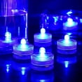 thumbnail image 1 of Paquete de 24 Mini luces LED de té redondas impermeables, luces subacuáticas para boda, fiesta en casa, jarrón, Festival, decoración del Día de San Valentín Xemadio LKX-2025-1, 1 of 8