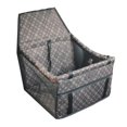 thumbnail image 1 of Coche Perro Gato Funda de Asiento Protector Seguro Hamaca Impermeable Cojín marrón Zulema Asiento elevador para el automóvil, 1 of 6