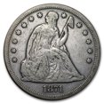 thumbnail image 1 of 1871 Liberty Seated Dollars Fine, 1 of 2