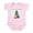 Petal Pink, variant on CafePress - Twins First Christmas Infant Bodysuit - Baby Light Bodysuit, Size Newborn - 24 Months