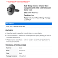 thumbnail image 2 of Body Wiring Harness Retainer Bolt - Compatible with 2006 - 2007 Chevy Monte Carlo, 2 of 2