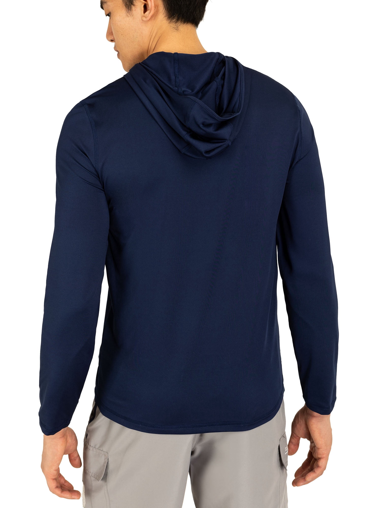 U.S. Polo Assn. Men's & Big Men's Tonal Flag Hooded Sun Shirt, Sizes S-3XL