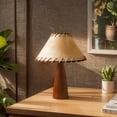 thumbnail image 4 of Lámpara Mesa Retro Con Base E27 para Habitación (luz Piel Oveja 3 Colores), 4 of 9