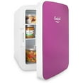 thumbnail image 2 of Cooluli Infinity Pink 10 Liter Compact Portable Cooler Warmer Mini Fridge for Bedroom, Office, Dorm, Car - Great for Skincare & Cosmetics (110-240V/12V), 2 of 7