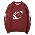 thumbnail image 3 of Karight Football Funny Sweatshirt For Women Graphic Print Sunday Casual Long Sleeve Crewneck 2025 Fall Pullover, 3 of 6
