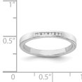 thumbnail image 3 of SS White Ice .08ct. Diamond Ring Size 7, 3 of 3