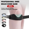 thumbnail image 6 of Gounod Gray Patella Strap, Knee Support Brace For Running, Hiking, Sports Activities - Adjustable Elastic Band, Compression Support, Maintains Patella Position, Enhances Knee, 6 of 6
