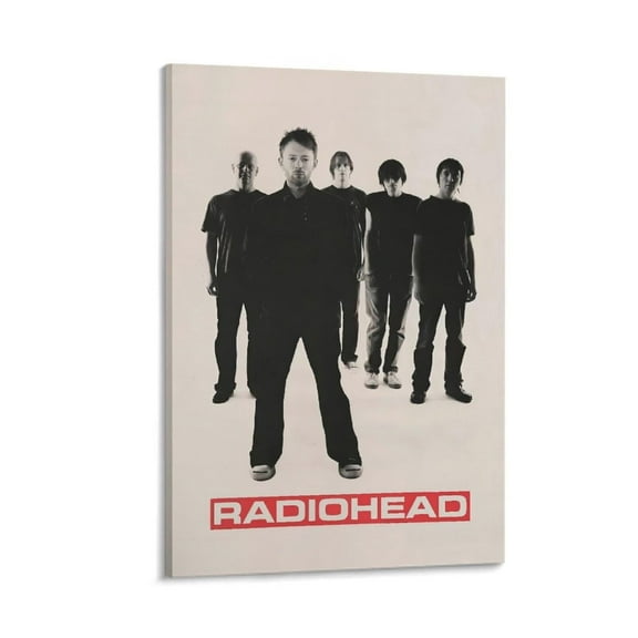 Radiohead Canvas Poster Bedroom Decor Office Decor Gifts