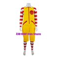 thumbnail image 4 of Disfraz de payaso tío M, disfraz de anime para padres e hijos, monos de comida rápida, ropa de payaso amarilla para niños, cosplay de Halloween y Navidad, 4 of 4