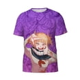 thumbnail image 5 of My Hero Academia Himiko Toga T-Shirt for Men Novelty 3D Pritneted Casual Short Sleeve Tees Shirt Summer Street T Shirt Top, 5 of 7