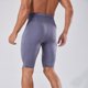 thumbnail image 5 of Pantalones Cortos para Hombre con Cremallera Bolsillos Malla Deportes Correr Pantalones Cortos con Cordón Cintura Elástica, Casual Medio Pantalones Cortos para Uso Diario Al Aire Libre, 5 of 9