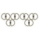 thumbnail image 1 of Llavero anillo llaveros Toystoory 6 piezas en forma de U Plata Bronce, 1 of 6