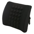 thumbnail image 2 of SPRING PARK Adjustable Electric Massage Car Seat Soft Sponge Waist Support Pillow Cushion, 2 of 7