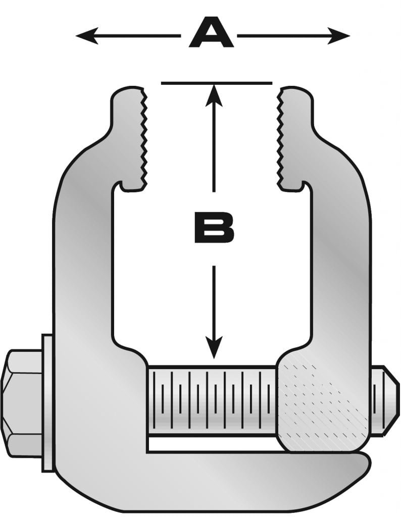 GCi STRONGER BY DESIGN G-16 Pinch Clamp for Inside Mount Tonneau Covers (6 Pack). Made with Structural Aluminum. Roll Up, Hard, Soft Covers and Tops on Pickup Truck