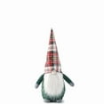 thumbnail image 2 of The Lakeside Collection Christmas Gnome Accent Pillows Tartan Hat Plush Toy, Polyester, 2 of 6