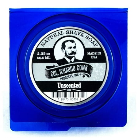 Col. Conk Natural Shave Soap, Unscented