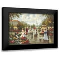thumbnail image 1 of Bernard, Louis 14x11 Black Modern Framed Museum Art Print Titled - Old Paris, 1 of 5