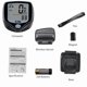 thumbnail image 3 of Multifunctional wireless bike computer waterproof bicycle speedometer with LCD, 3 of 5