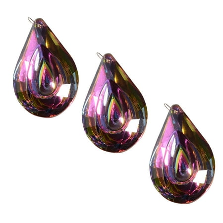

Coopserbil Hanging Chandelier Crystals Prisms DIY Decoration Color Pendant Glass Decoration