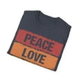 thumbnail image 4 of Peace Love Dogs Kayak Kayaking Kayaker Boating Lover TShirt, 4 of 4