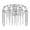 48pces2, variant on Lynono Co.,Ltd Multipurpose Stainlesses Steel Grills Rack Metal Kabob Skewers For Air Fryers Cooking