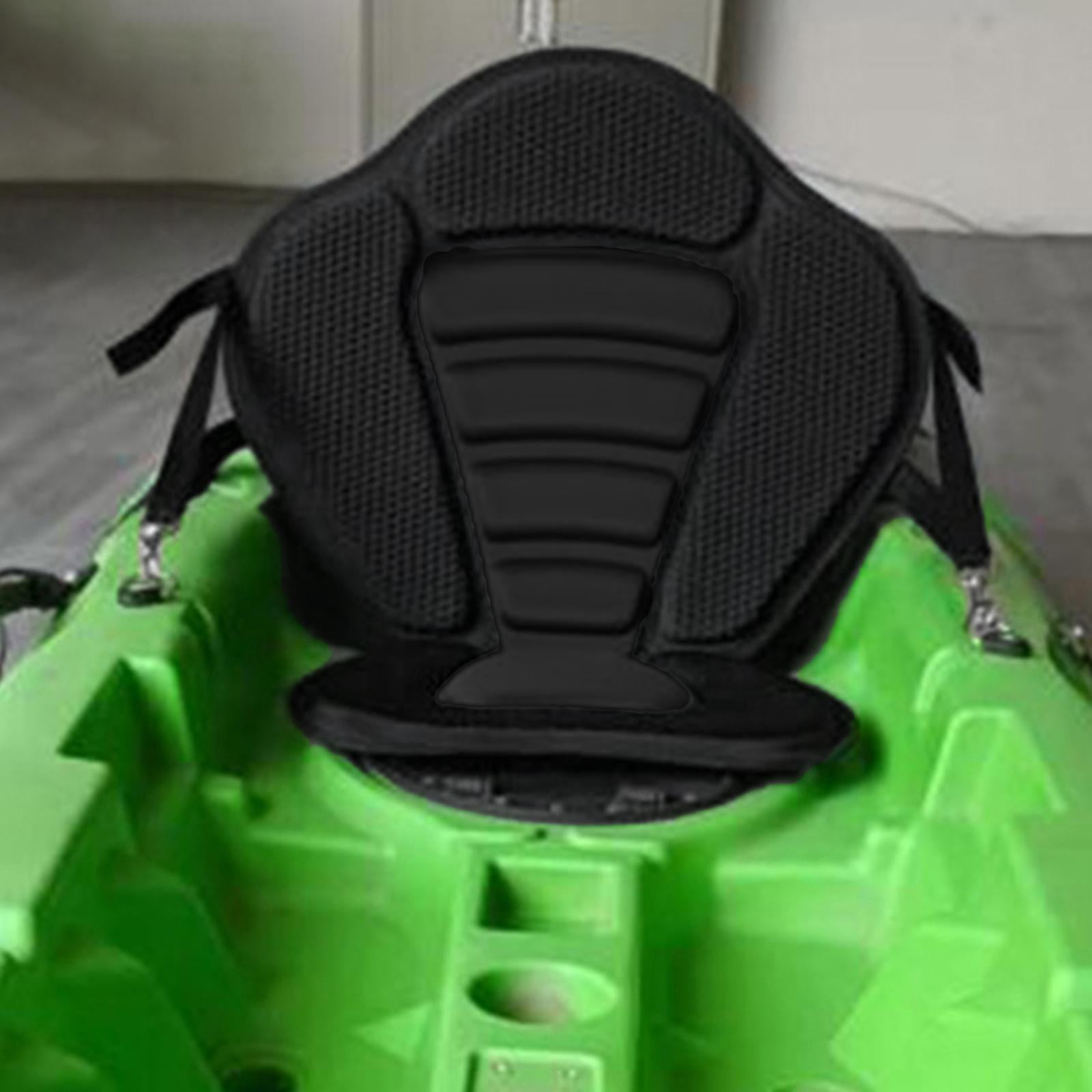 harayaa Kayak Seat Cushion Kayaking Park Beach for Sit in Hiking Canoe Backrest Seat Black