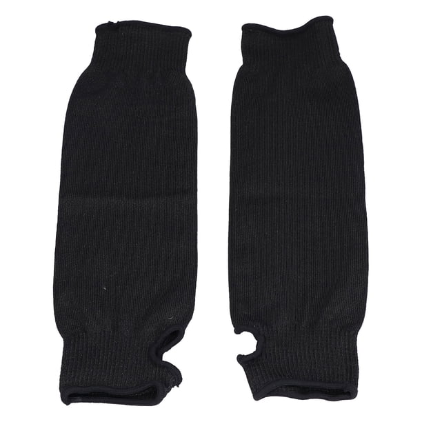 Mangas para brazos, negras, resistentes a cortes, suministros para trabajar con los brazos, mangas para brazos resistentes a cortes, diseñadas con precisión