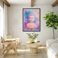 thumbnail image 4 of 5D DIY Diamond Painting Set "Buddha, Lotus" Round Diamond Art Crafts for Adults, Suitable for Wall Decoration, Bedroom and Home Decoration, 4 of 7