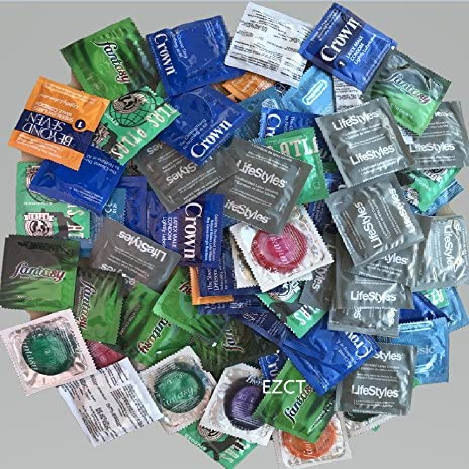 Snug Fit Condoms Sampler Pack 100pack Smaller Condoms