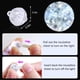 thumbnail image 3 of ZGWJ, 50 miniluces LED blancas con forma de globo, para fiestas, 3 of 6