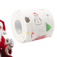 thumbnail image 1 of ZOUBAOQ Festive Christmas Toilet Paper for Homes, Offices & More - Large Rolls, 1 of 8