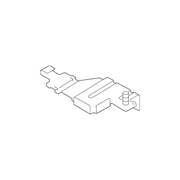Genuine OE Audi Nox Sensor Bracket - 4G0-907-101-A