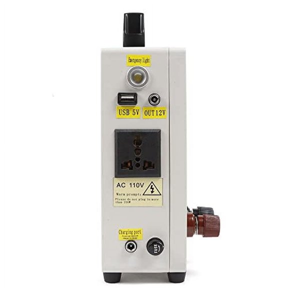 Portable Hand Crank Generator, Emergency Manual Generator, Emergency Power Supply Charger, 150W Power Station for Household and Outdoor Emergency