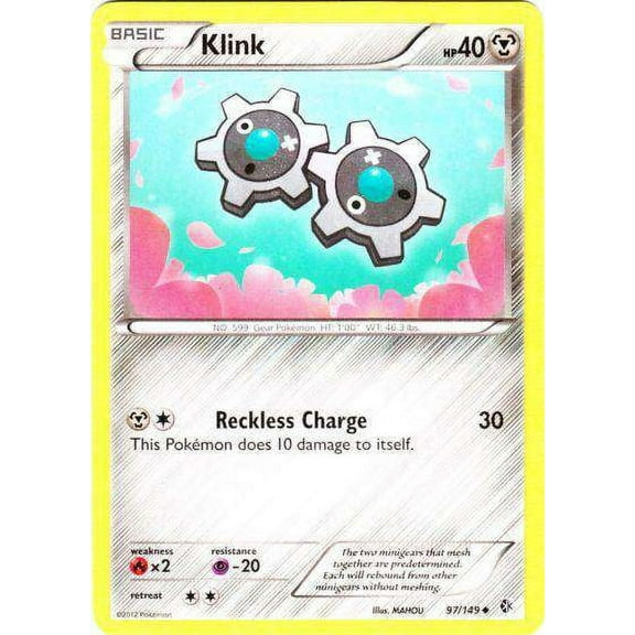Pokemon Boundaries Crossed Klink #97