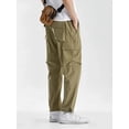 thumbnail image 3 of Summer Quick Dry Men's Cargo Pants Big Size 8XL Multi-Pockets Loose Sweatpants Work Joggers Casual Straight Long Trousers Male, 3 of 6