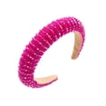 thumbnail image 1 of Diadema con cuentas tejidas a mano para el cabello Homing Hair Hoop, estilo barroco, esponja, accesorios simples para el cabello facial para mujer, 1 of 6
