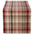 thumbnail image 4 of Design Imports CAMZ37780 14 x 108 Po Remercier Plaid Table Coureur, 4 of 11
