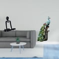 thumbnail image 2 of Figura de pensador, escultura abstracta, estatua de , adorno decorativo de resina, adecuado para oficina, estante, escritorio, decoración del, 2 of 8