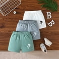 thumbnail image 2 of Shadoumai Short Pants for Boys Animal Graphic Elastic Waistband Cotton School Sport Shorts Classic Fit Basketball Shorts Kids Baby Summer Clothes, 2 of 9