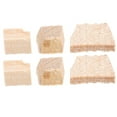 thumbnail image 1 of Miangastore 2 Sets Fiddlestick Replacement Parts Professional Wooden Wedges Plugs for Violin, 1 of 8