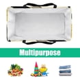 thumbnail image 5 of Whale Large Capacity Reusable Oxford Cloth Decorative Box Shopping Bag Collapsible Bucket, 5 of 7