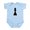 Sky Blue, variant on CafePress - Chess Bishop Infant Bodysuit - Baby Light Bodysuit, Size Newborn - 24 Months