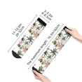 thumbnail image 4 of Pofeuu Flamingo Palm Trees Print 30cm Socks, Adult Running Hiking Socks for Youth and Adult, 4 of 7