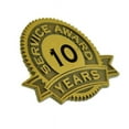 thumbnail image 2 of PinMart's 10 Year of Service Award Lapel Pin - 5 Pack, 2 of 3