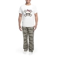 thumbnail image 5 of CafePress - Cute Skull Girl Men's Light Pajamas - Men's Light Loose Fit Cotton Pajama Set, 5 of 7