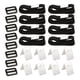 thumbnail image 2 of Kit De Fijación De Carrete De Cubierta Solar Para Piscina De 24 Piezas Que Incluye 8 Correas Con 8 Hebillas Y 8 Placas De Sujeción Accesorios Para Piscina Eigraketly OD013574-00, 2 of 6