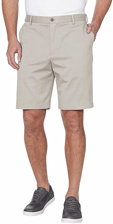 IZOD Mens Saltwater Flat Front Stretch 