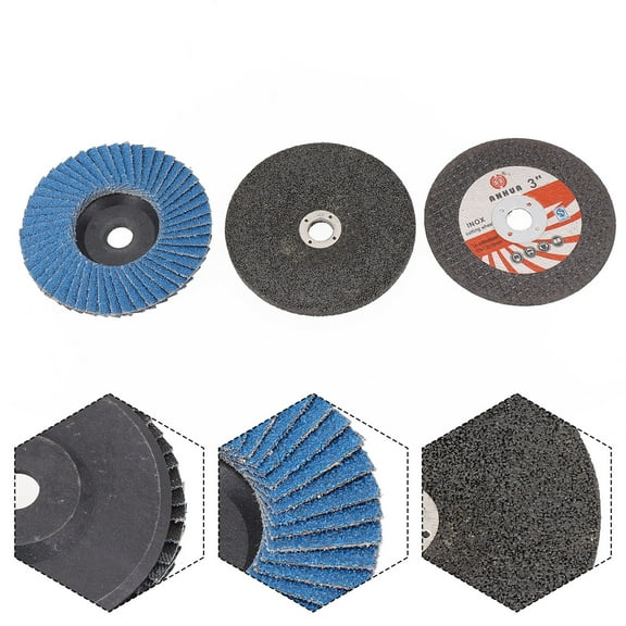 3Pc 75Mm Cutting Disc for Angle Grinder Metal Circular Saw Blade Grinding Wheel