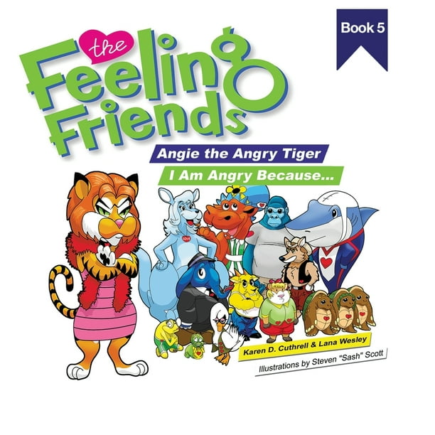 I Am Angry Because... : Angie the Angry Tiger (Paperback) - Walmart.com ...